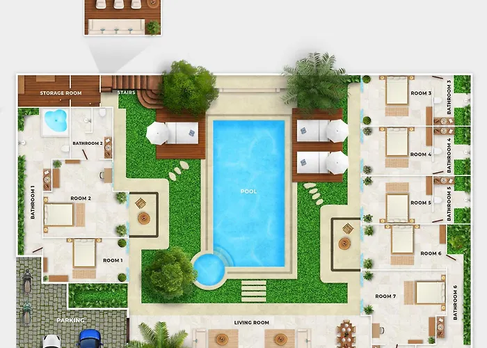 Miami - New Luxury 7bdr Prime Location * Seminyak (Bali)